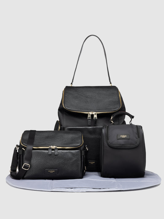 Alyssa Baby Starter Bundle - Black & Gold