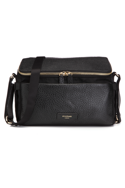 Alyssa Stroller Bag - Black & Gold
