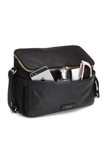 Alyssa Stroller Bag - Black & Gold