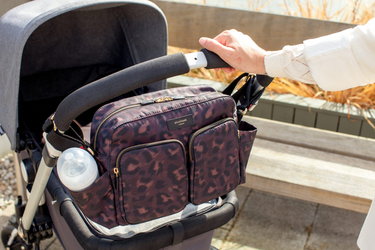 Eco Stroller Bag - Leopard