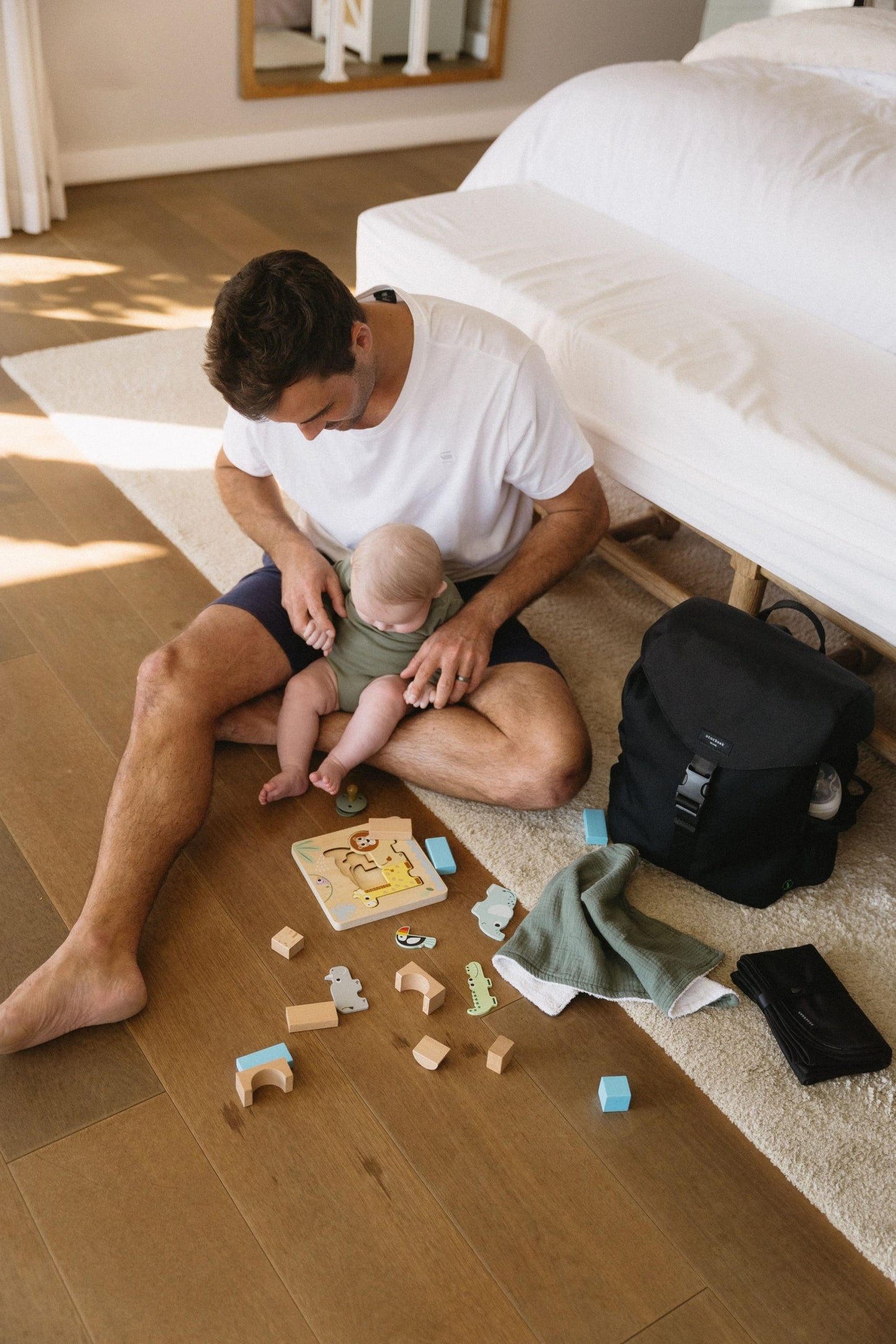 Eco Baby Changing Backpack - Black