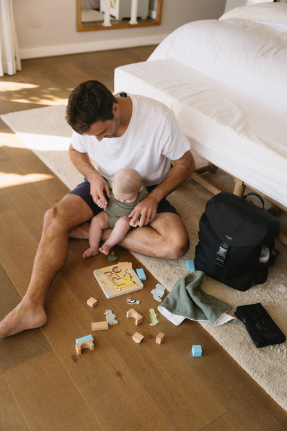 Eco Baby Changing Backpack - Black