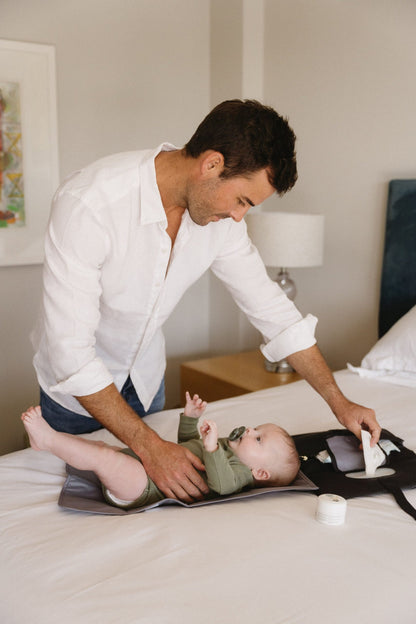 Eco Baby Changing Backpack - Black