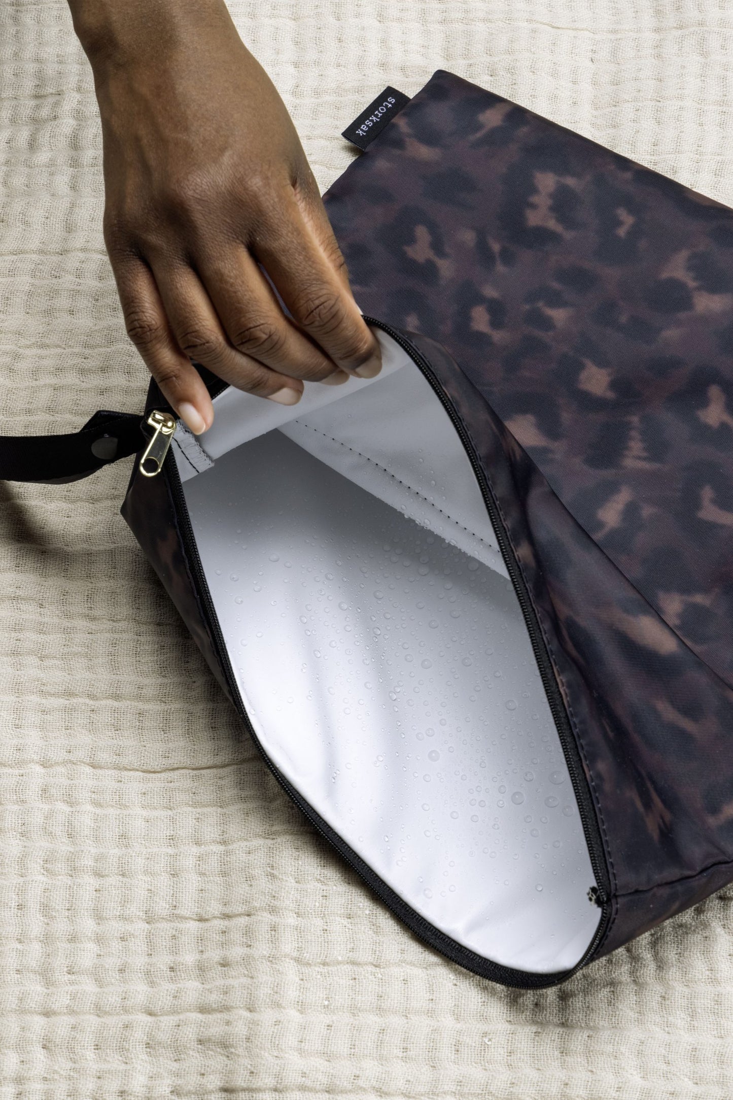 Baby Wet Bag & Change Pouch Set - Leopard