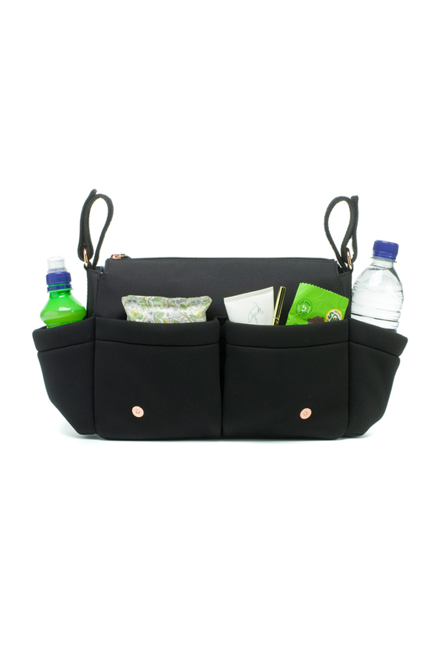 Stroller Organiser - Lux Scuba Black