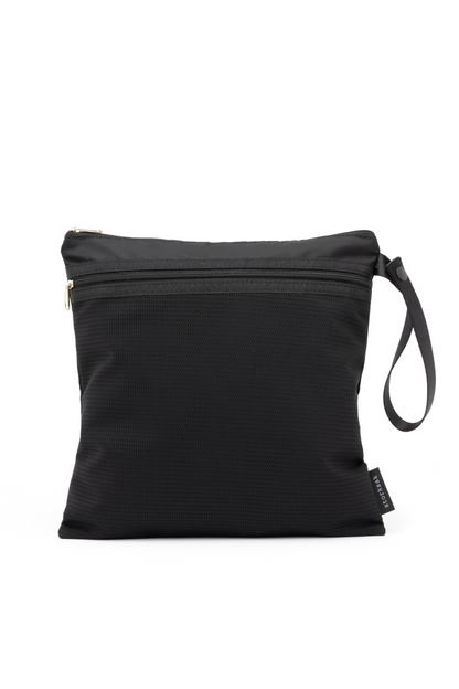 Baby Wet Bag & Change Pouch Set - Black