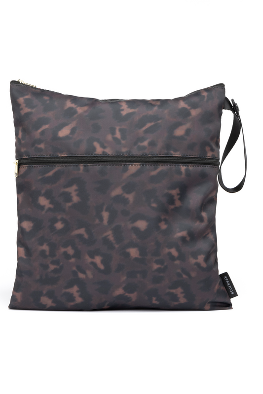 Baby Wet Bag & Change Pouch Set - Leopard