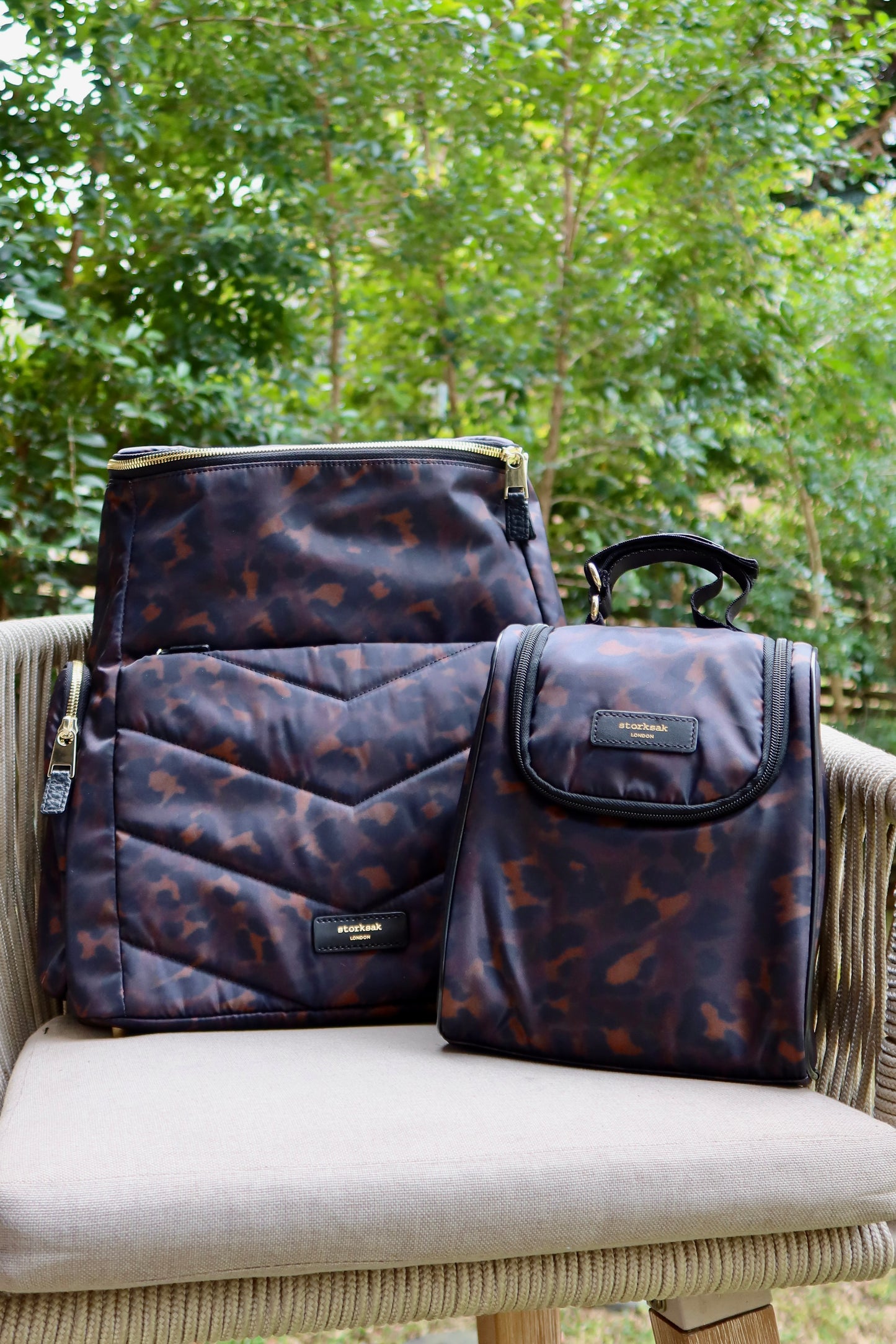 Alyssa Convertible Nappy Bag - Leopard